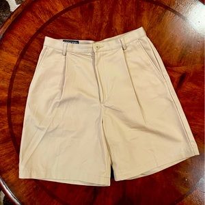Lands End Khaki Shorts. Size 8.